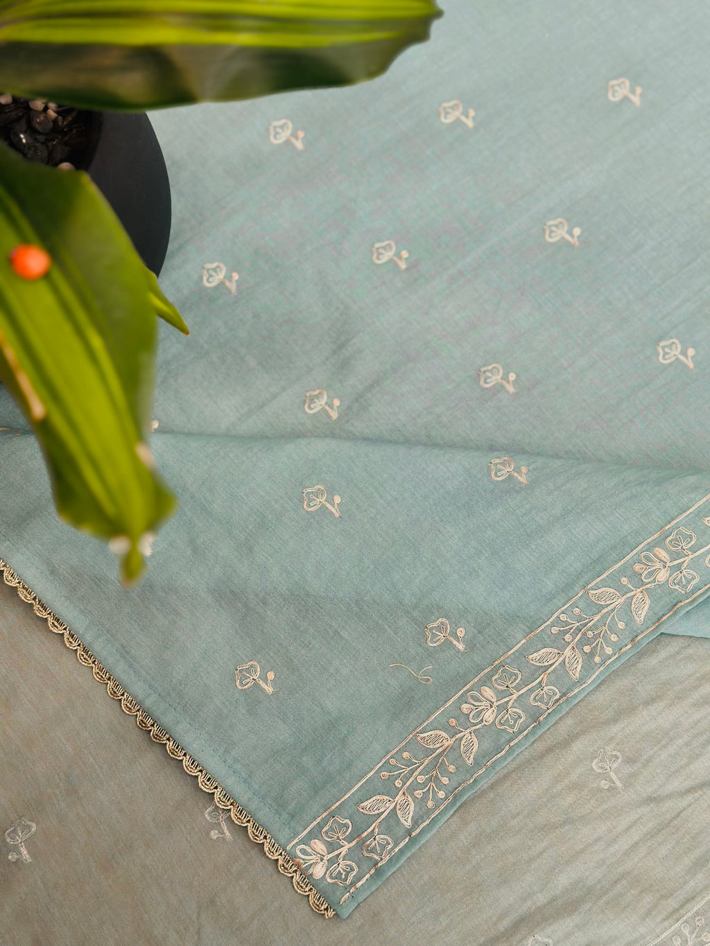 Pure Malchanderi Unstitched Suit Set