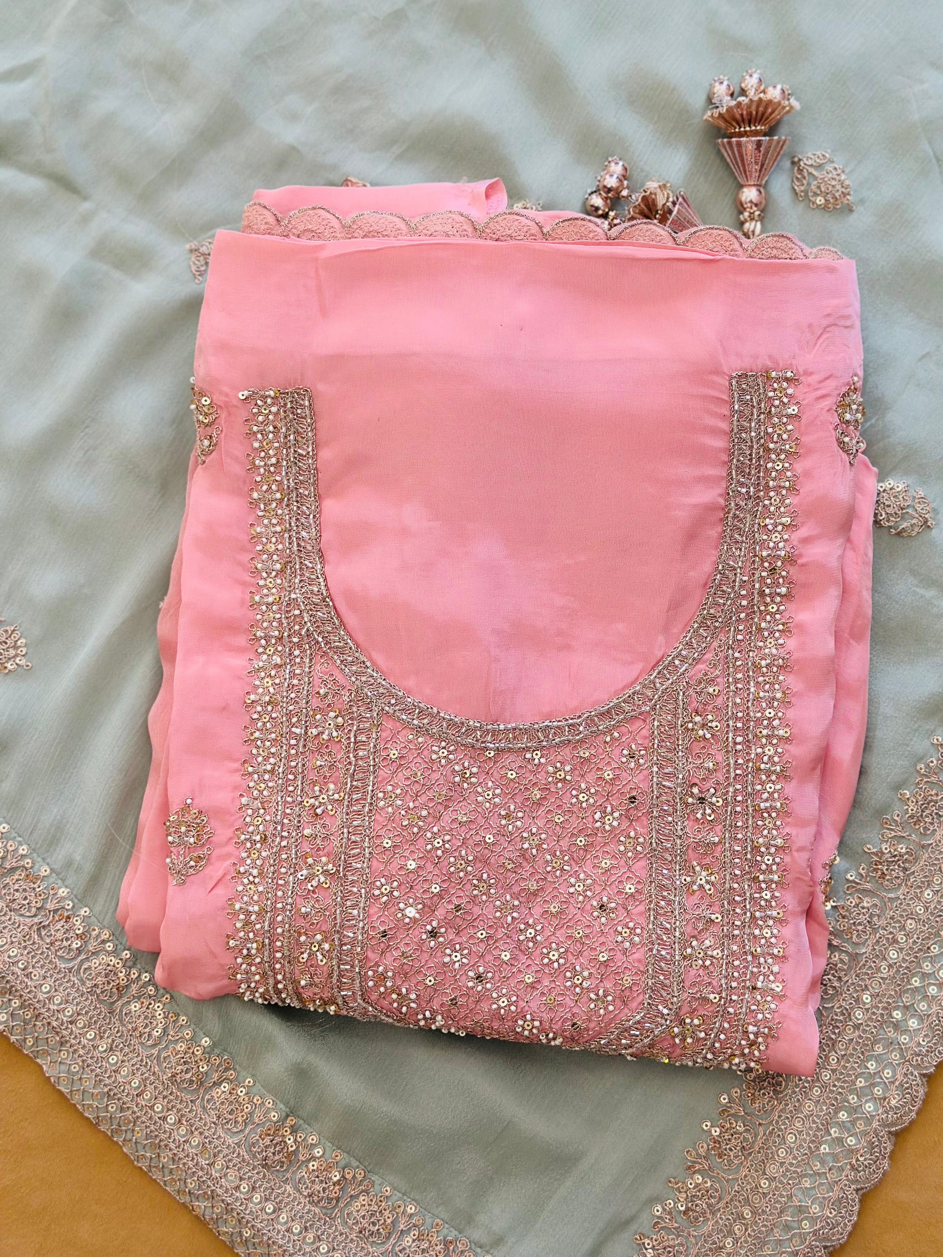 Royal Soft Handwork Designer Suit