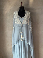 BEAUTIFUL PEARLS HANDWORK DESIGNER PLAZO SET