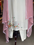 HAND EMBROIDERED STRAIGHT SUIT SET