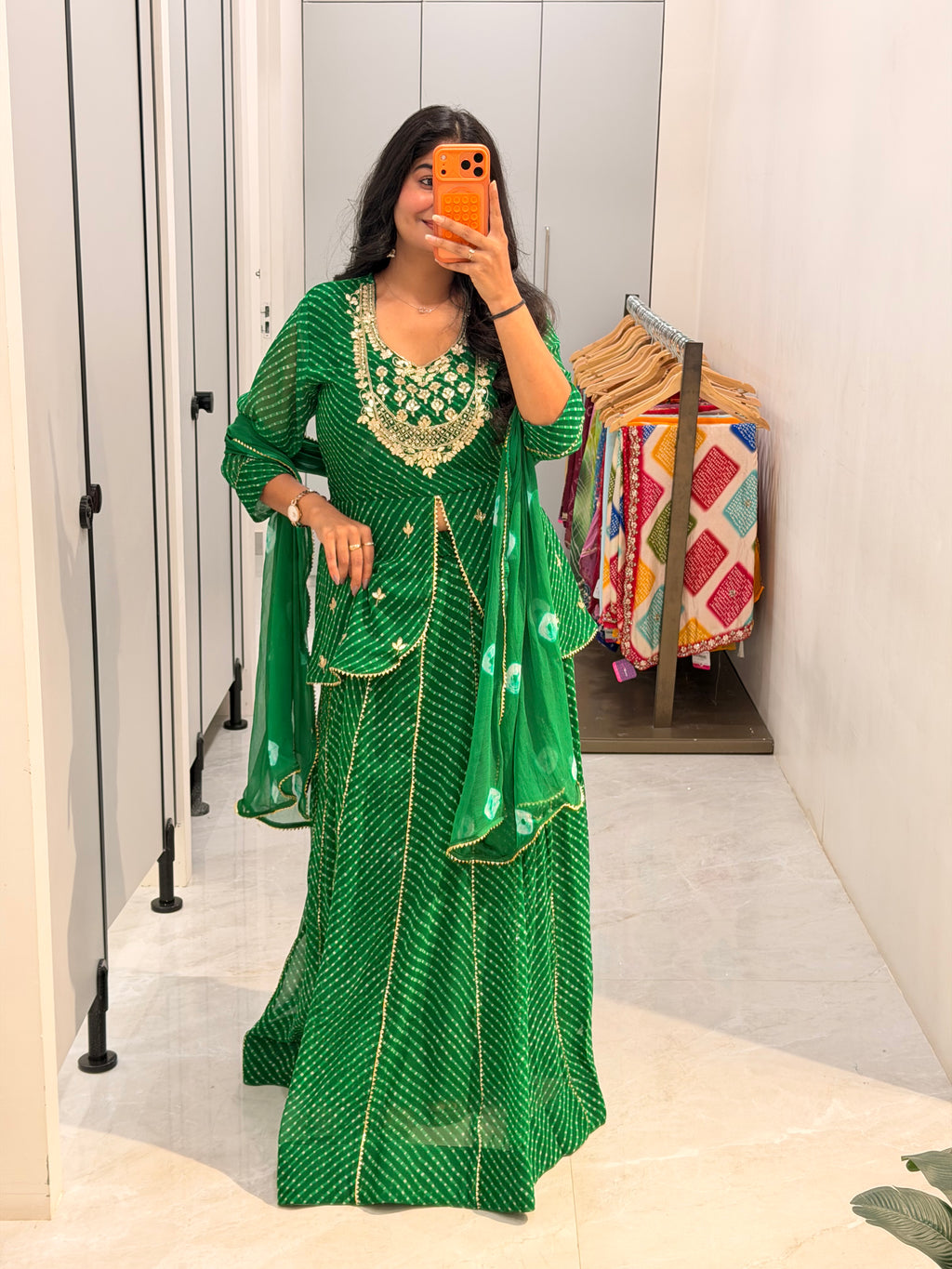 MOTHDA SPECIAL HANDWORK SKIRT SET