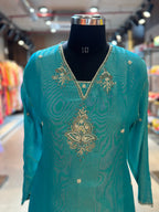 PURE TISSUE HANDWORK SUIT SET