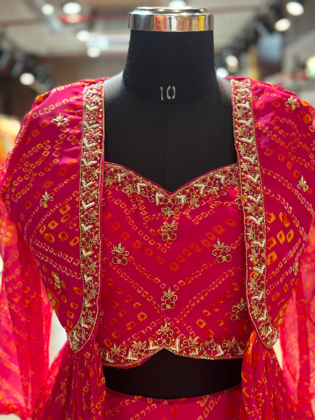 BHANDEJ LEHNGA WITH SHURG SET