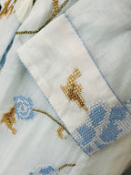 Elegant Thread Embroidery Suit Set