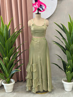 Modern Ethnic Co-ord Set With Heavy Handwork