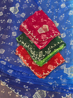 Traditional Bandhani Handwork Saree