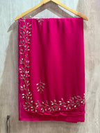 GEORGETTE HANDWORK SAREE