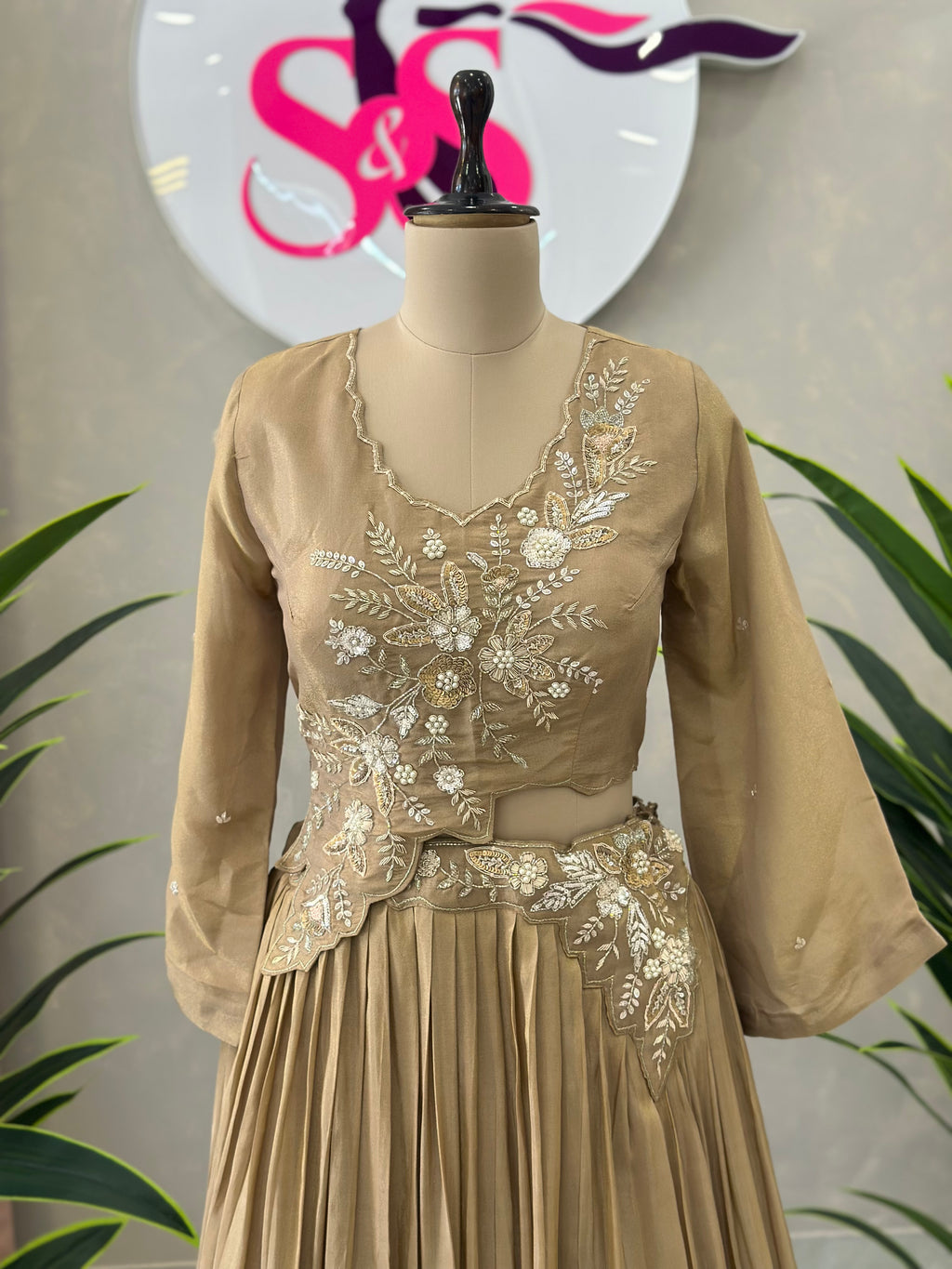 Classic Elegance Handwork Lehenga Set