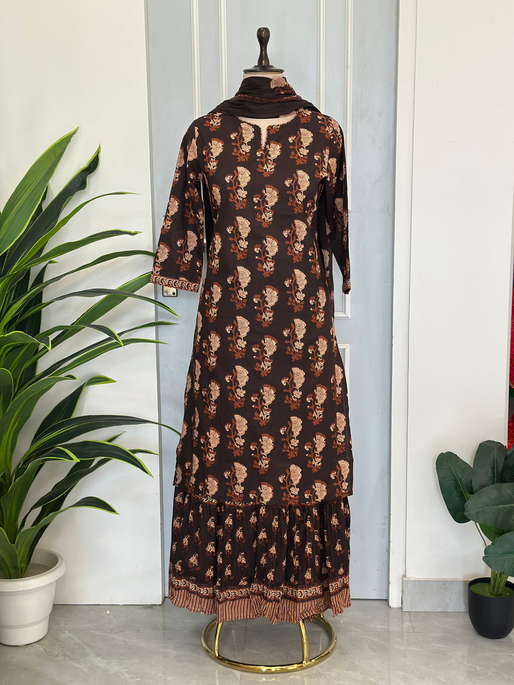 🍁Traditional Print Skirt Set🍁