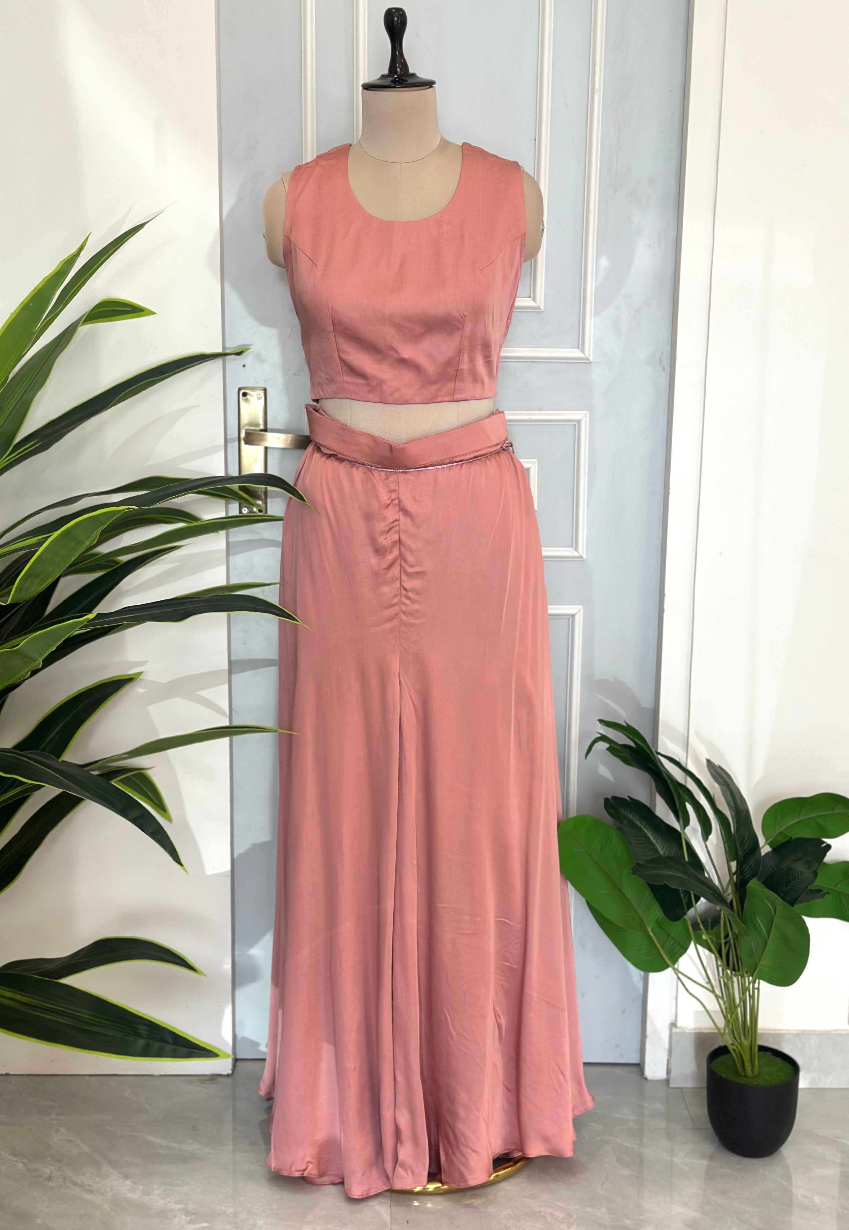 Designer Tassel Work Jacket Palazzo Set