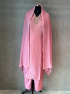 PURE ZARI TISSUE HANDWORK SUIT SET