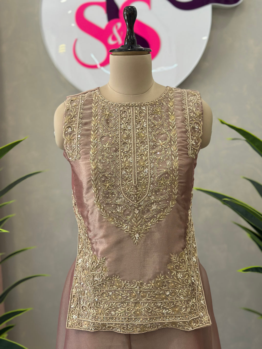 Elegant Indo Fusion Co-ord Set