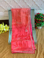 PREMIUM OMBRE JAAL HANDWORK SAREE