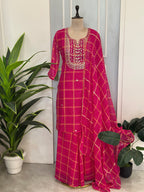 🌿 Surkh Saaj Gota Patti Festive Set 🌿