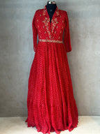 LAHRIYA SPECIAL HANDWORK GOWN