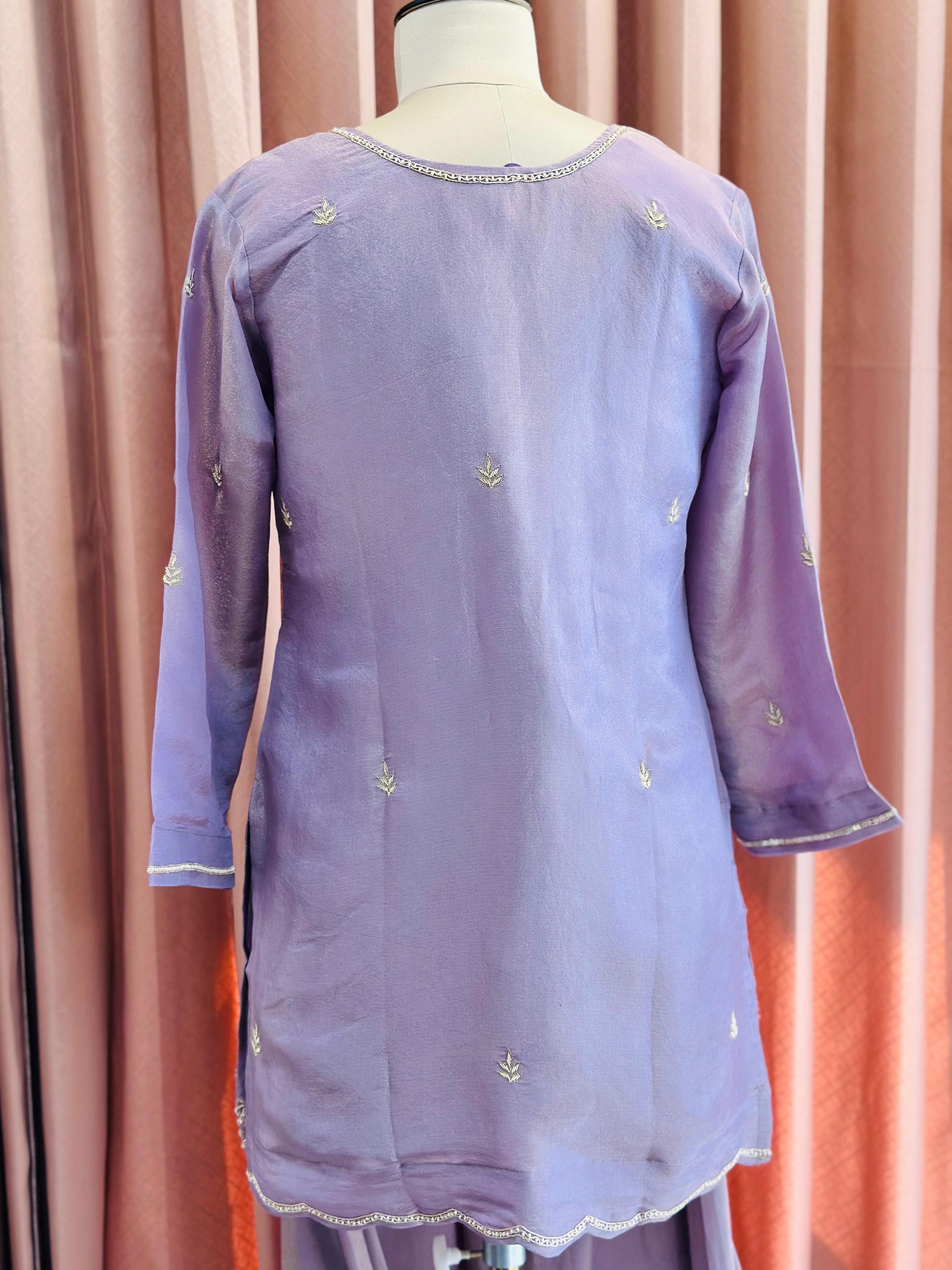 Premium Suit with Handwork & Palazzo Set