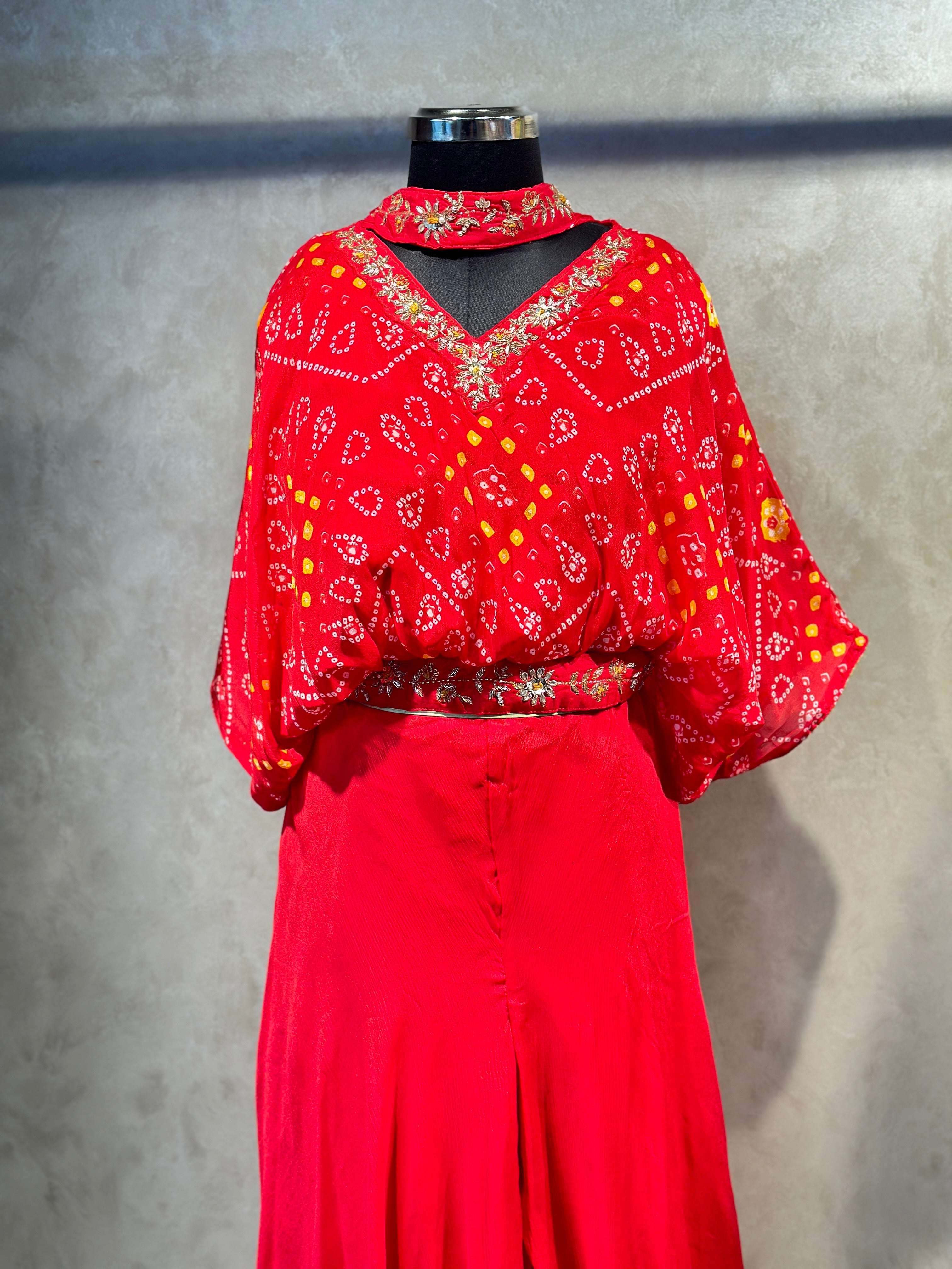 INDOWESTERN PLAZO SET IN BHADNEJ