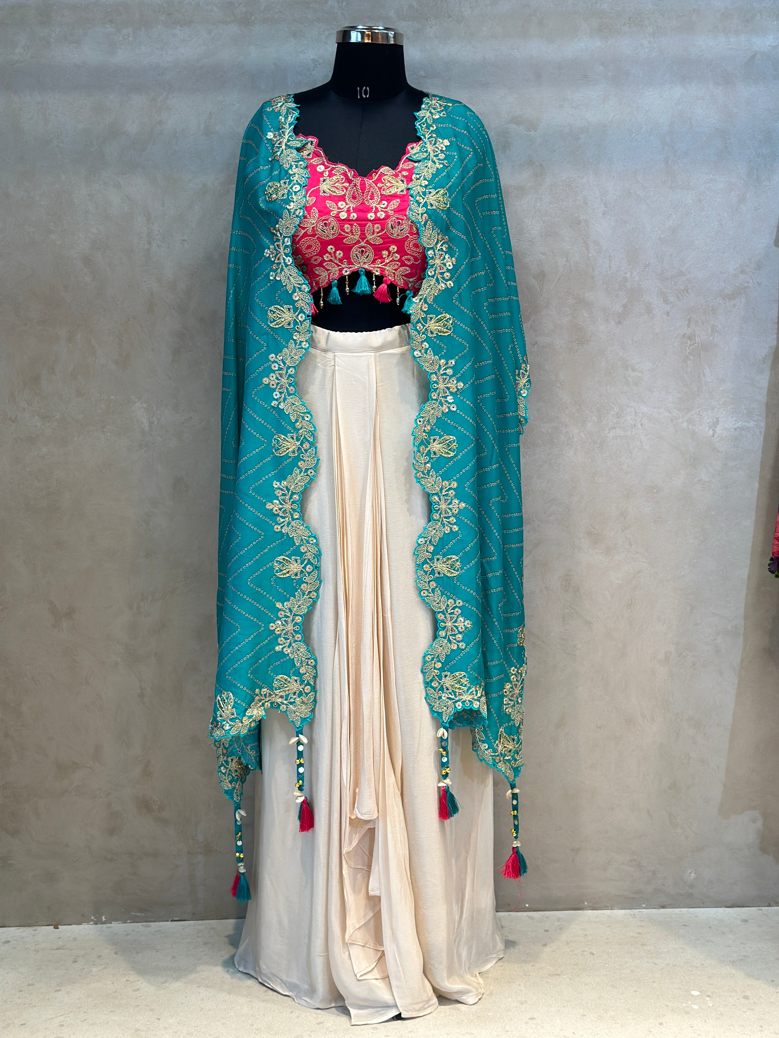 INDO-FUSION SHURG SKIRT SET