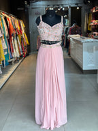 INDO-FUSION WITH SLIT SKIRT
