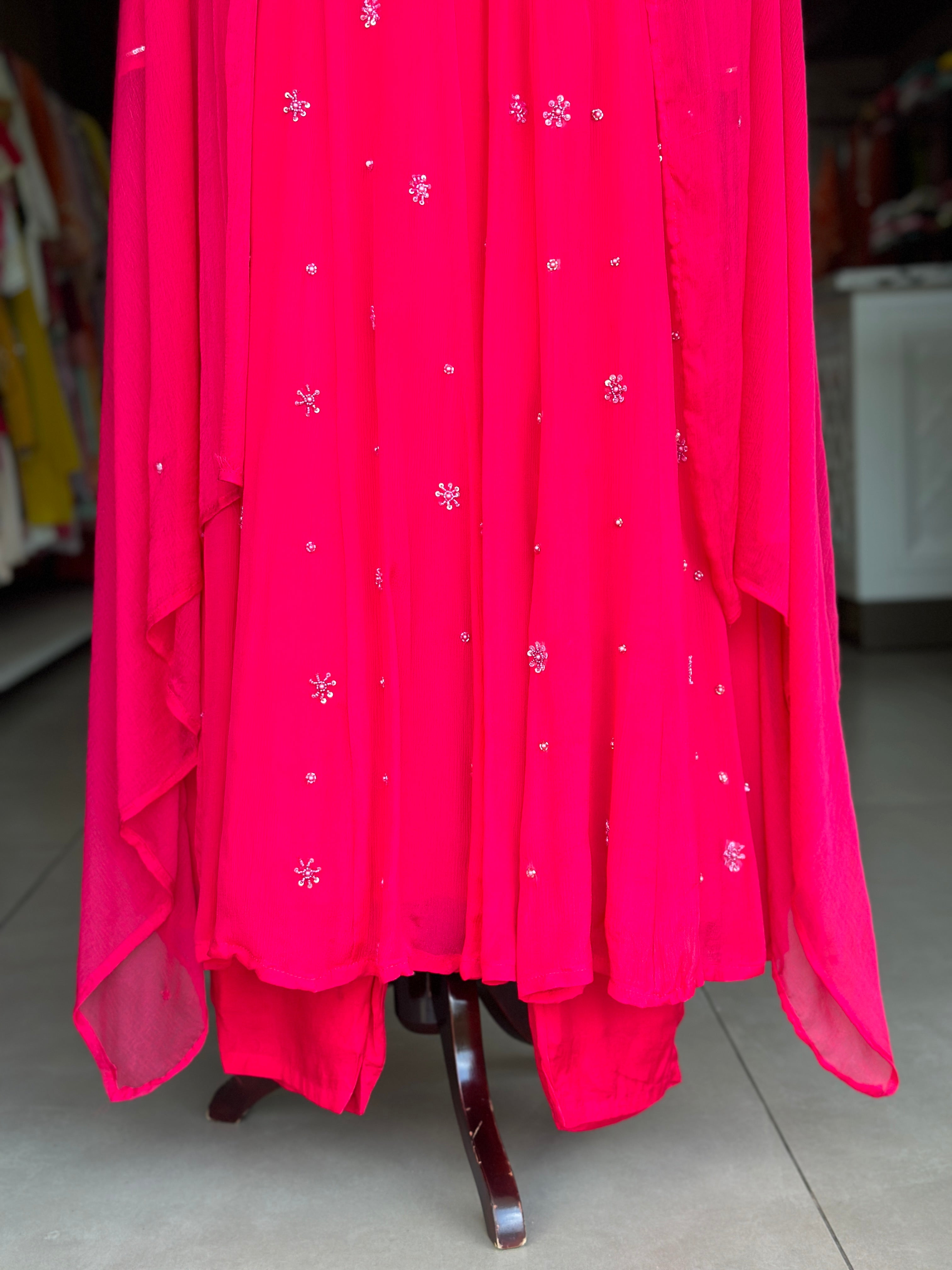 BEAUTIFUL PREMIUM HANDWORK ANARKALI SET