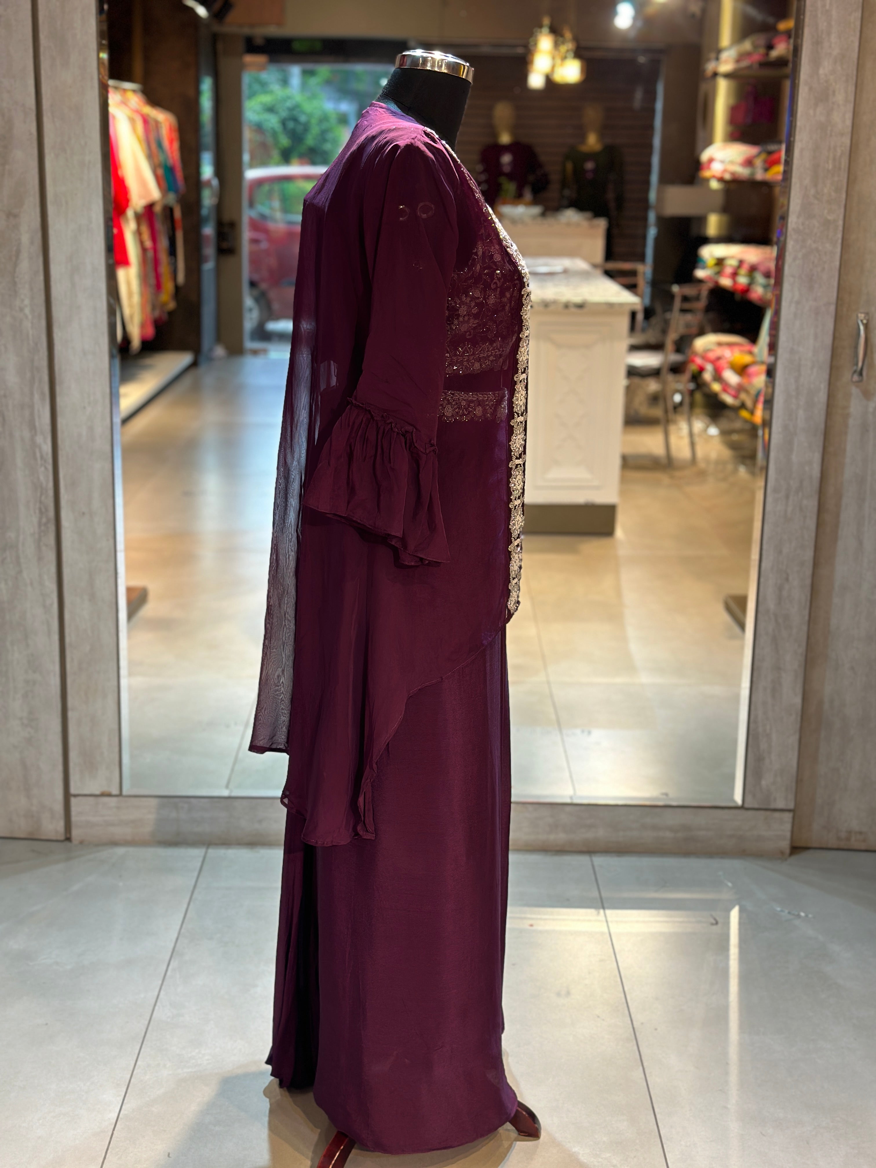 INDO FUSION THREE PIECE HANDWORK SET
