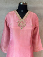 PURE ZARI TISSUE HANDWORK SUIT SET