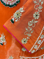 Elegant Suit In Zardozi And Pearl Detailing