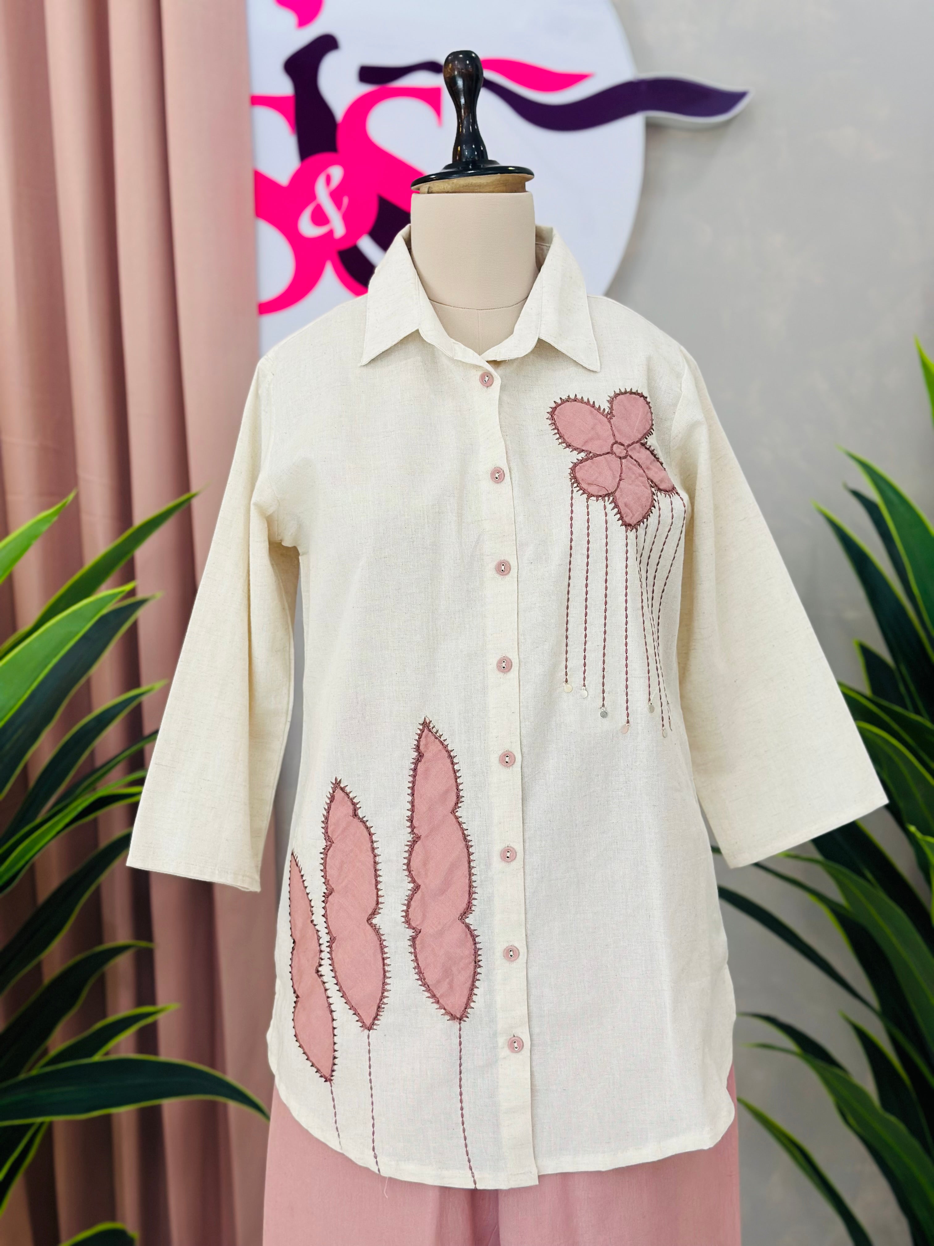 Summer Friendly Embroidered Co-ord Set