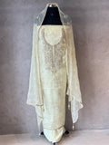 PURE ORGANZA HANDWORK SUIT SET