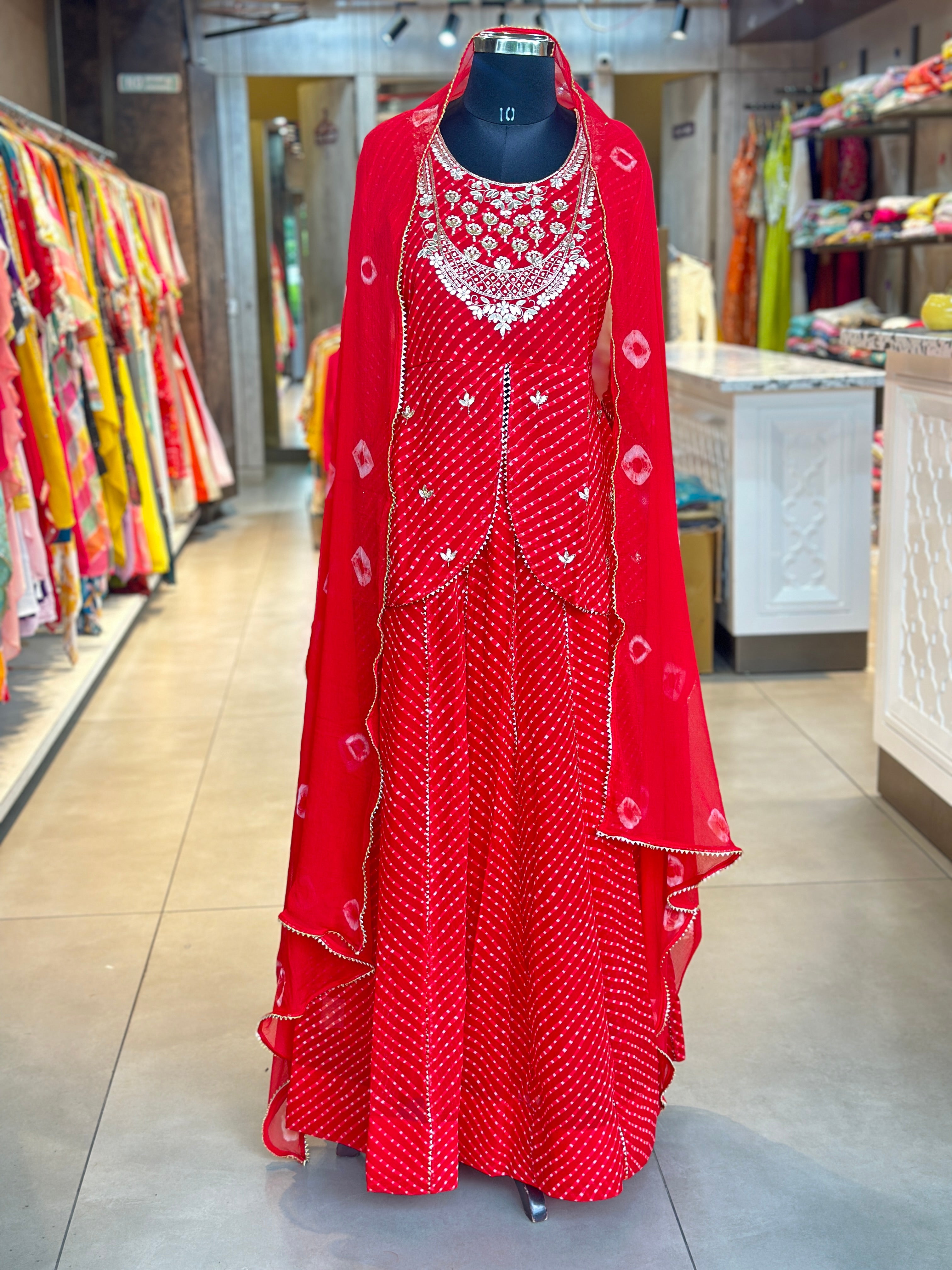 MOTHDA SPECIAL HANDWORK SKIRT SET