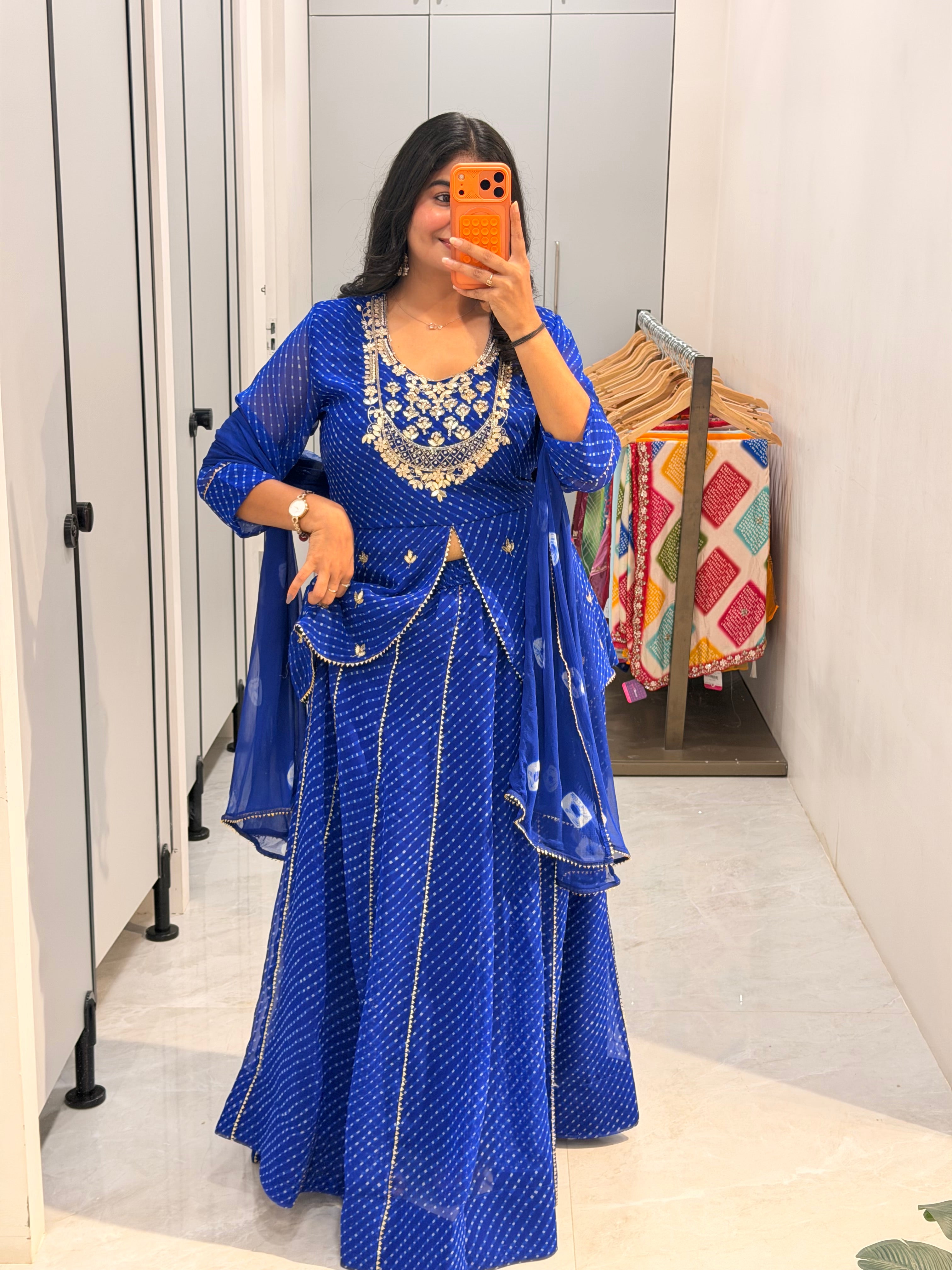 MOTHDA SPECIAL HANDWORK SKIRT SET