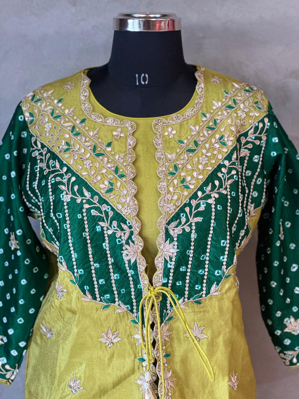 INDO FUSION HANDWORK PLAZO SET