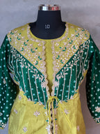 INDO FUSION HANDWORK PLAZO SET