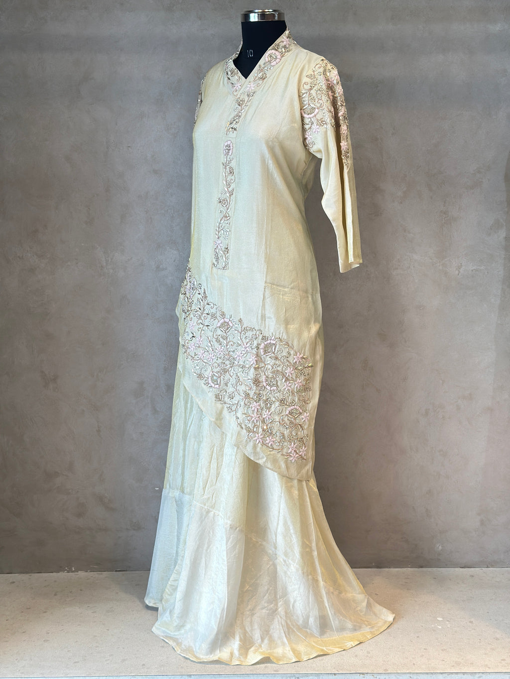 DESIGNER ZARDOSI HANDWORK PLAZO SET