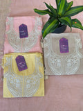 Royal Aari Elegance Unstitched Set