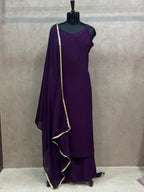 PURE CREPE SUIT SET