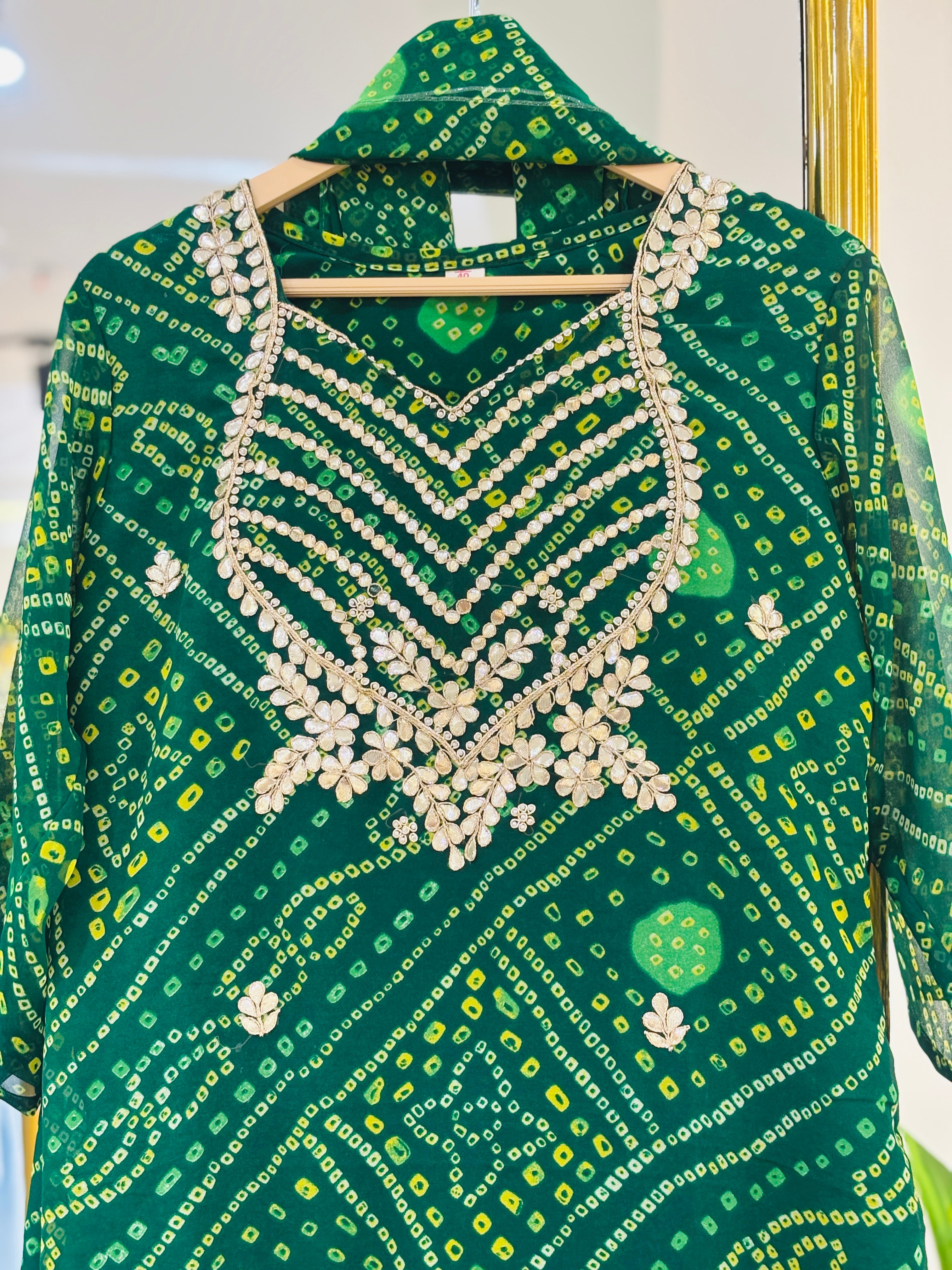 Royal Bandhej Palazzo set Collection