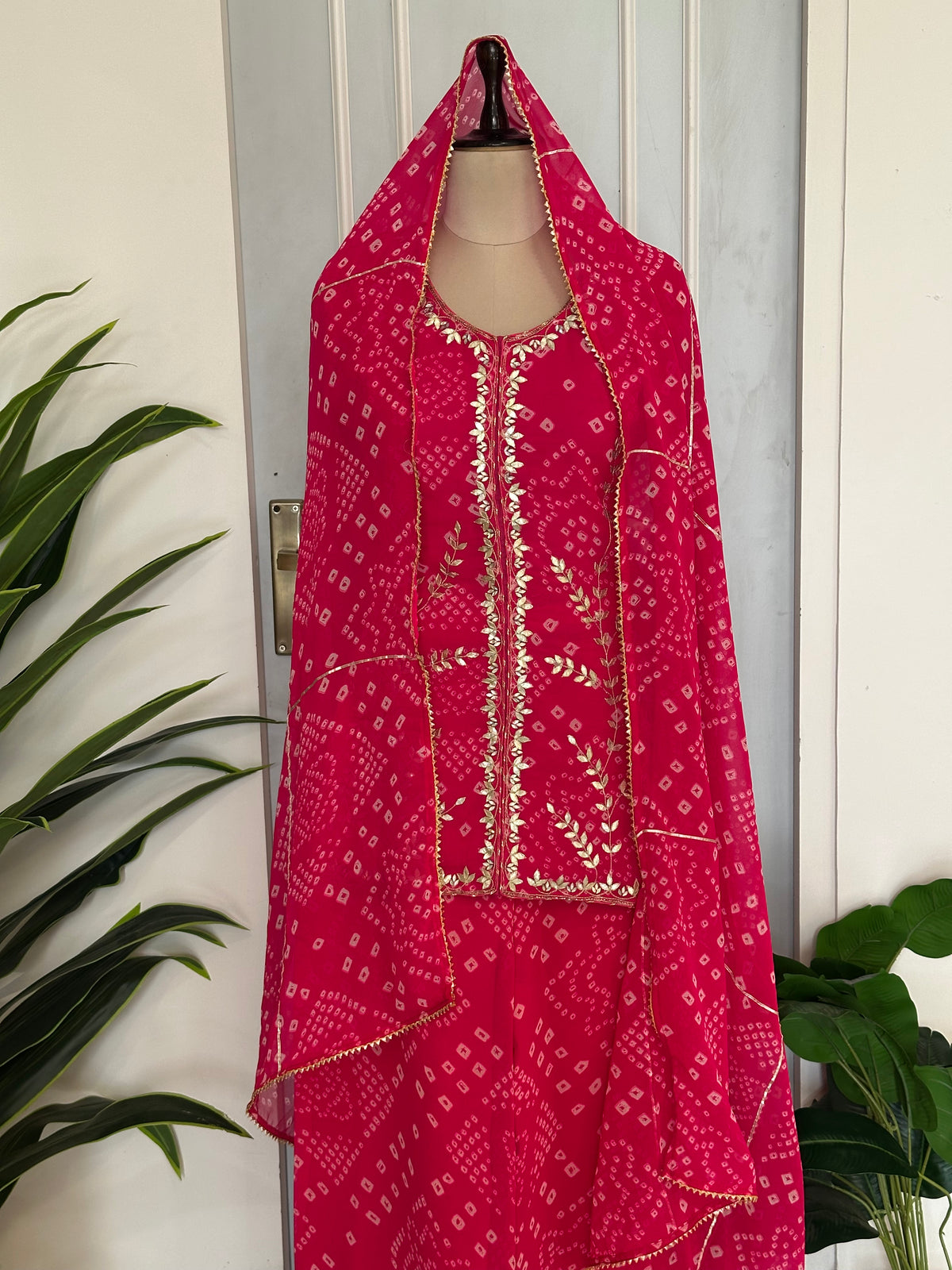 ✨ Festive Handwork Dupatta Set ✨