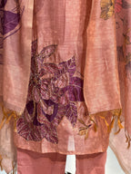 PURE ZARI TISSUE HANDOWORK SUIT SET