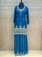 BEAUTIFUL HANDWORK SHARARA SET