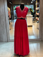 BHANDEJ LEHNGA CAP TOP SET