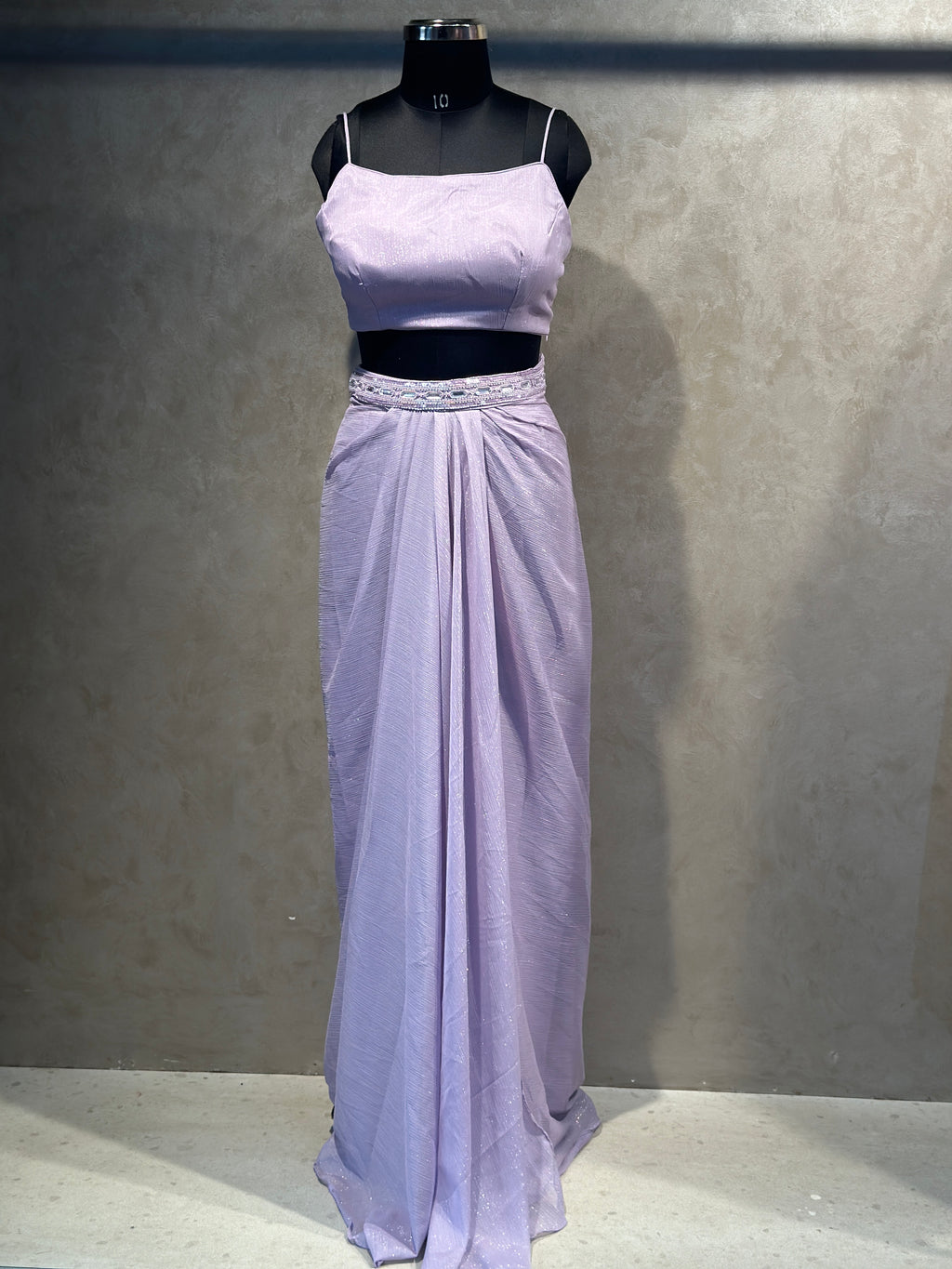 DESIGNER SLIT SKIRT OR CAP SET