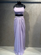 DESIGNER SLIT SKIRT OR CAP SET