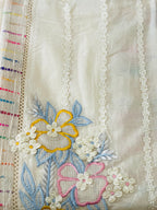 Royal Threads Embroidered Suit Set (Unstitched)