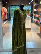 PURE CHINON INDO-FUSION GOWN