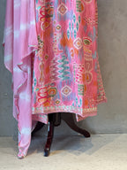 PRINTED ANGRAKHA SUIT