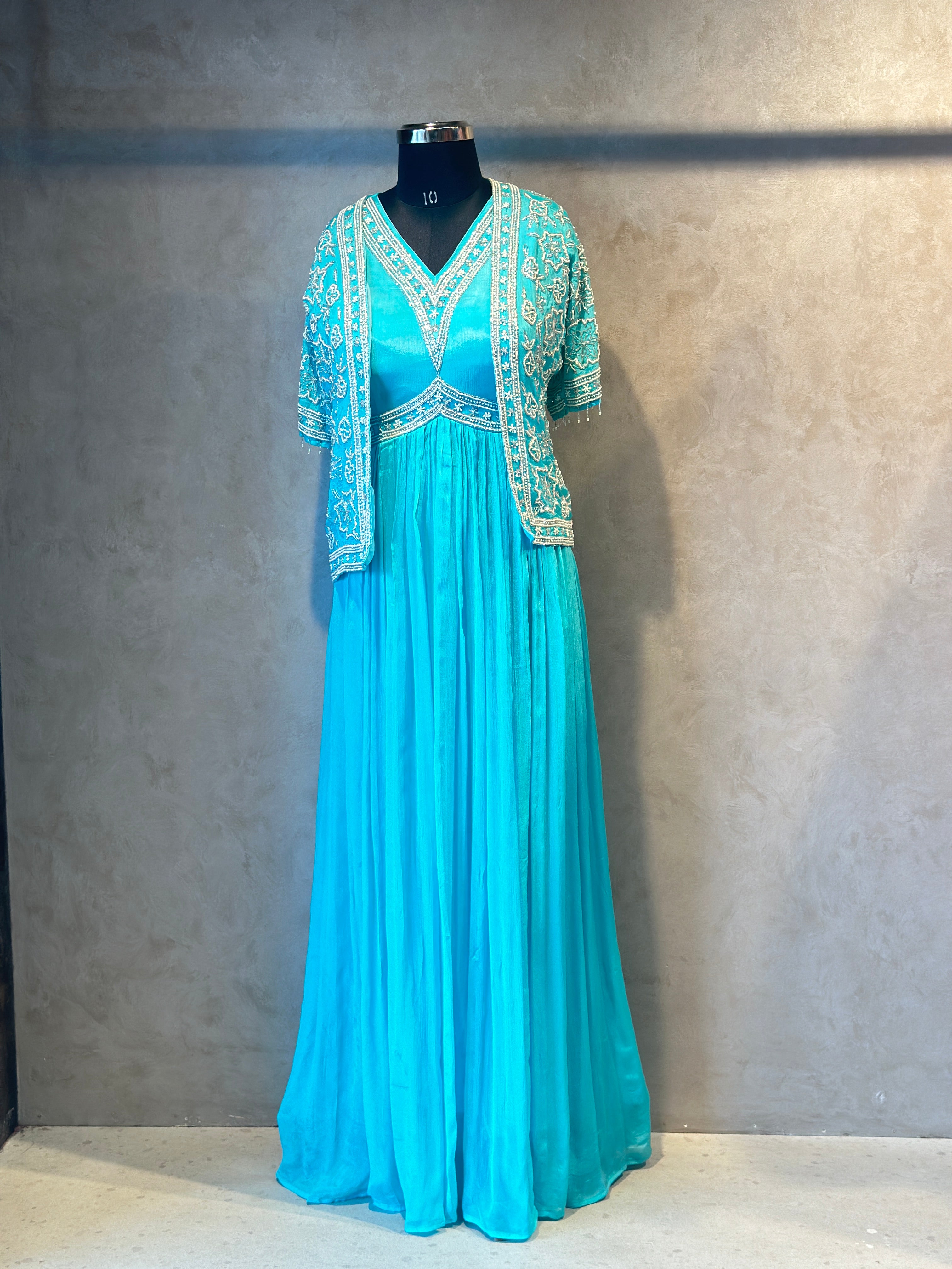 ANARKALI INDO-FUSION SUIT