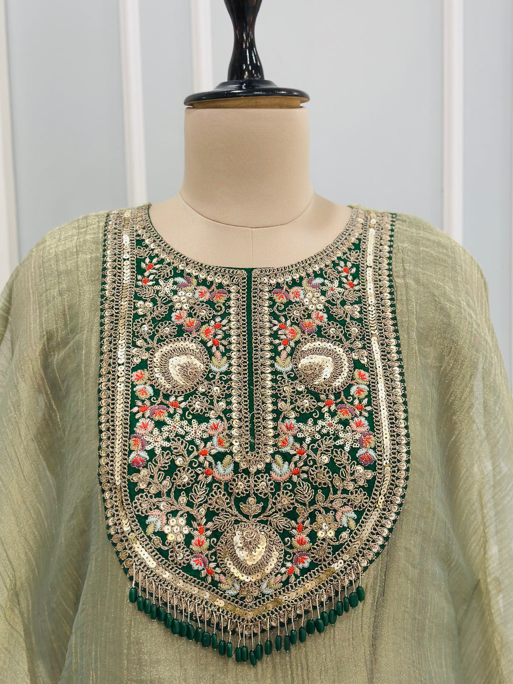 Beautiful Handwork kaftan Set