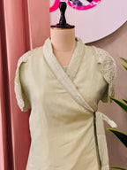 Designer Wrap Style Co-Ord Set