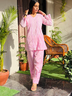 Graceful Embroidered Co-ord Set